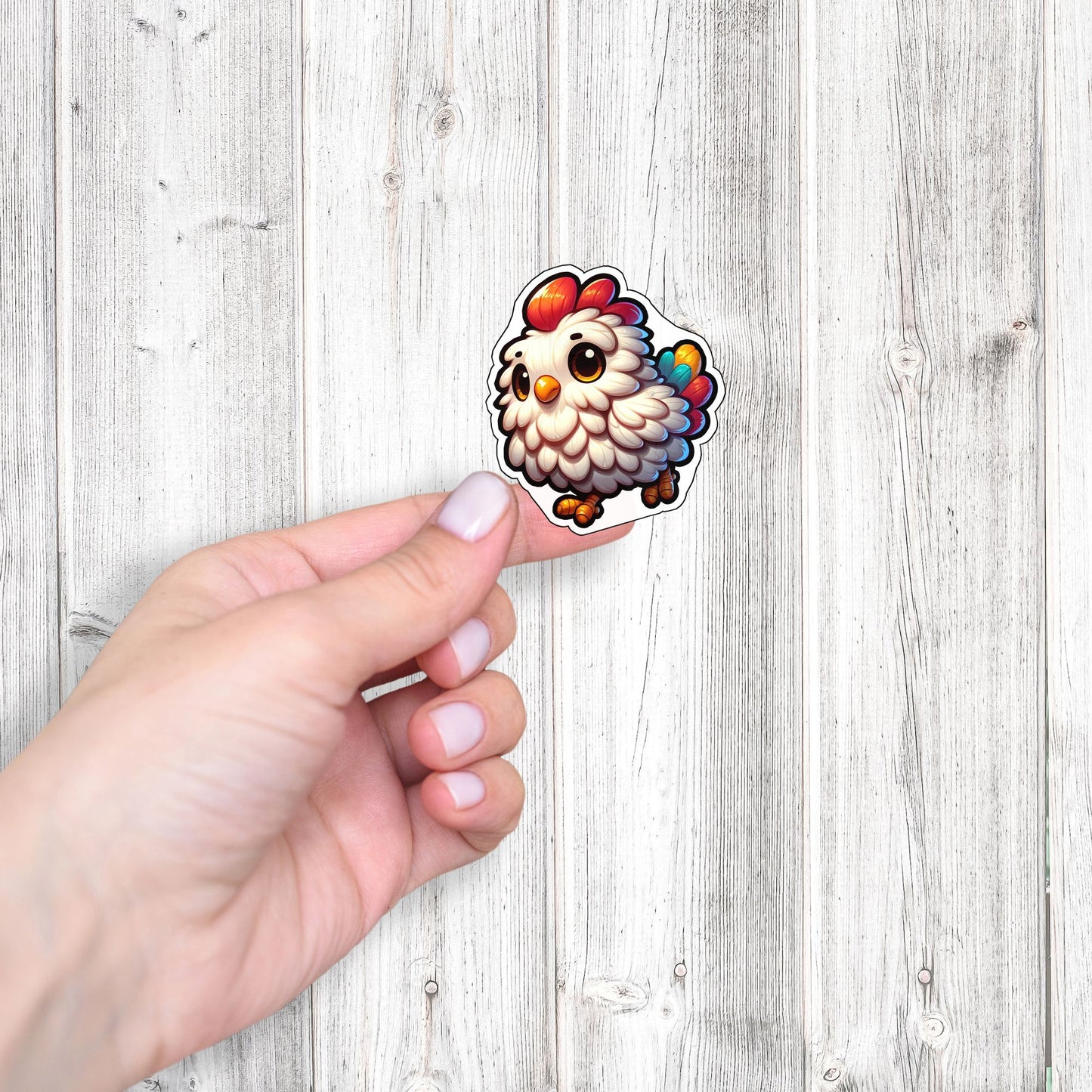 Feathered Friends Farm Die Cut Stickers