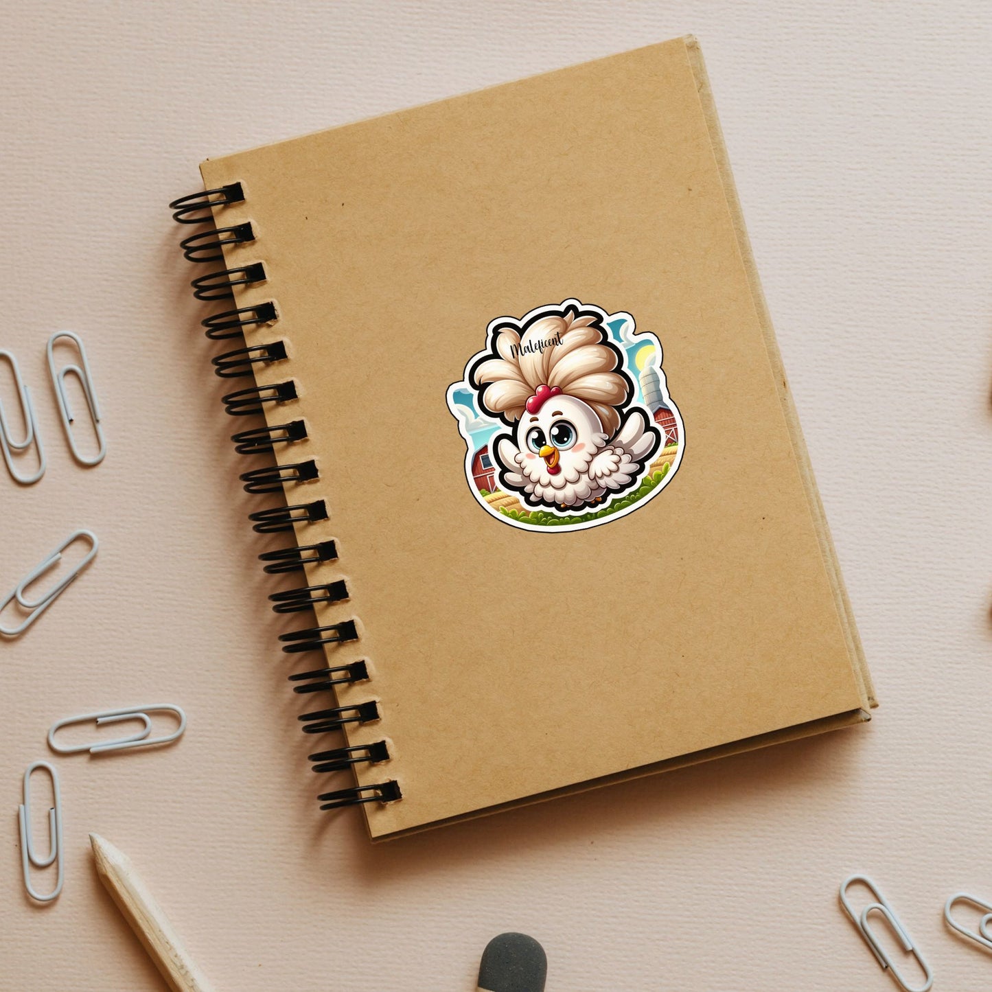 Feathered Friends Farm Die Cut Stickers