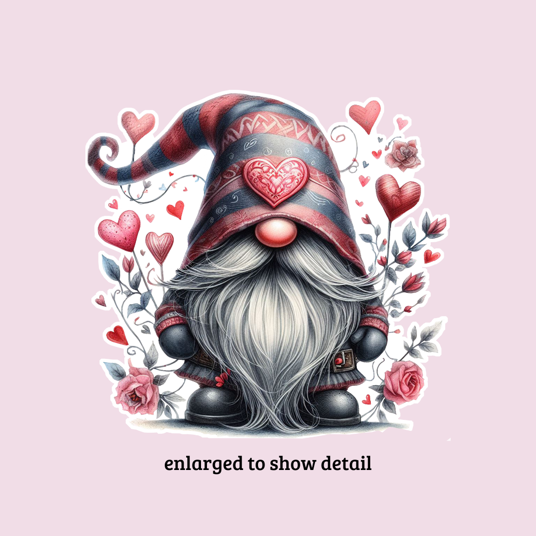 Gnome Sweethearts Die Cut Stickers