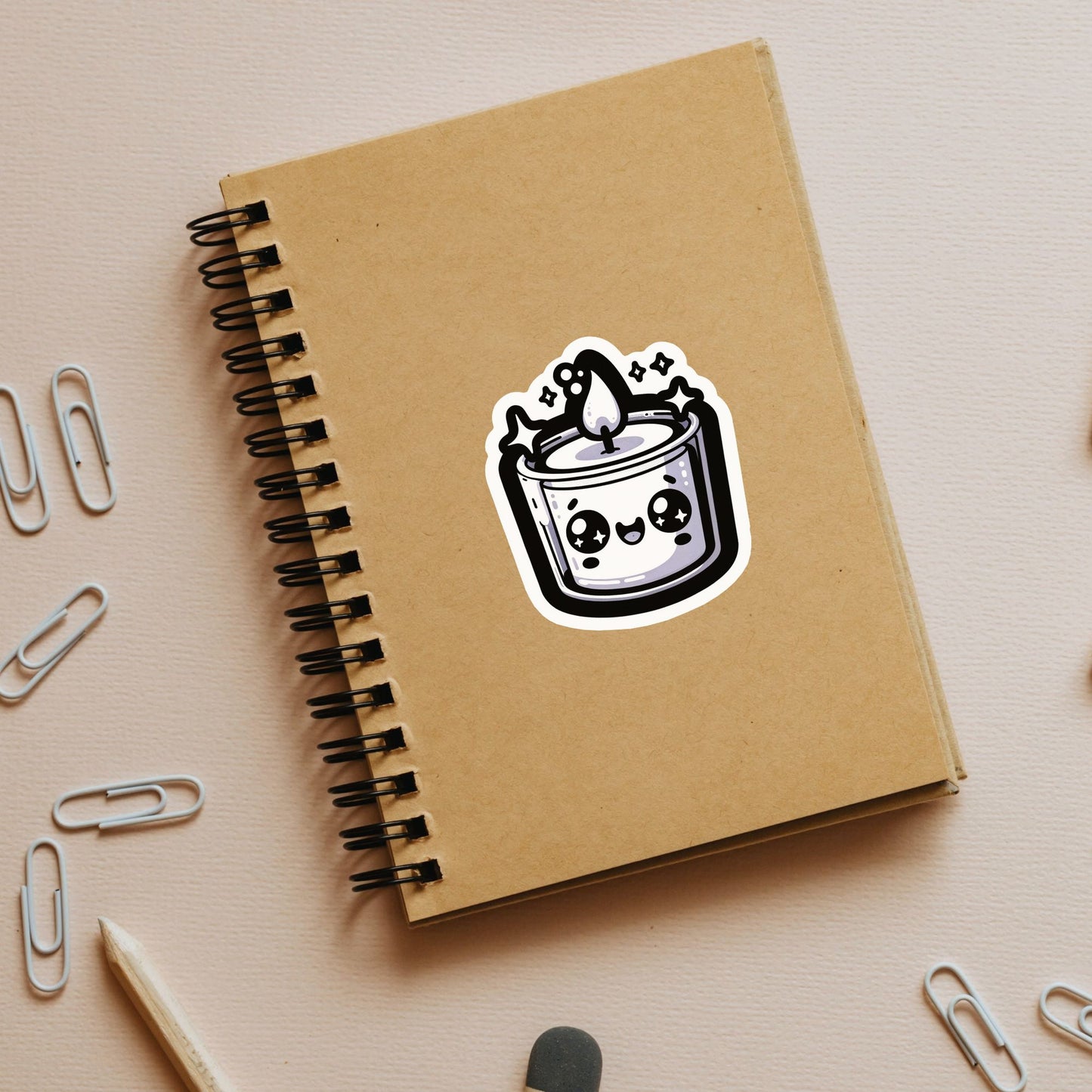 Candlelight Charms Die Cut Stickers