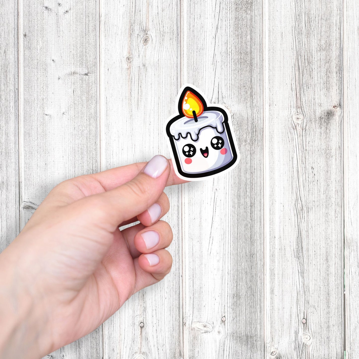 Candlelight Charms Die Cut Stickers