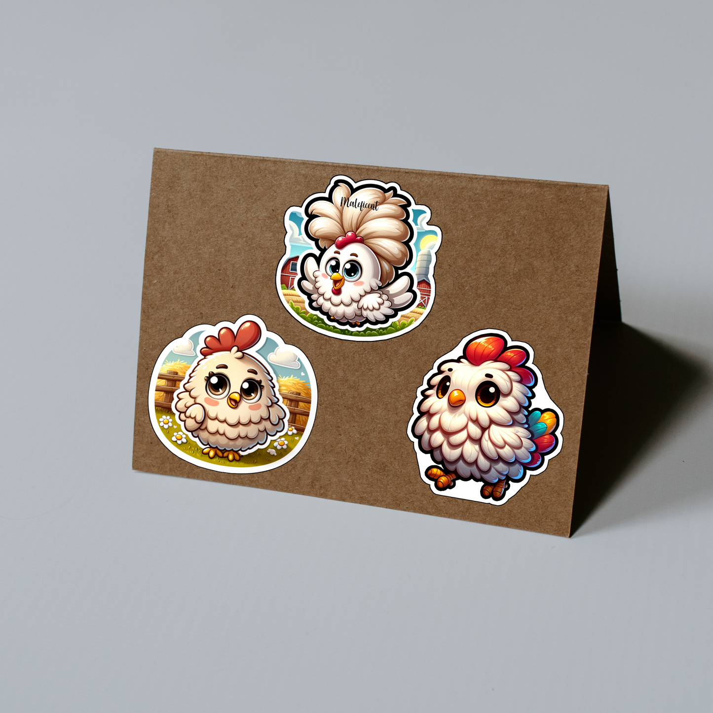 Feathered Friends Farm Die Cut Stickers