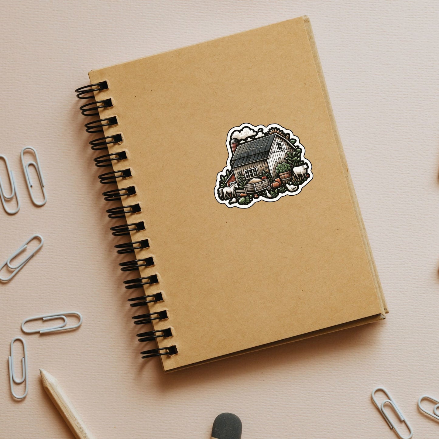 Homestead Harmony Die Cut Sticker