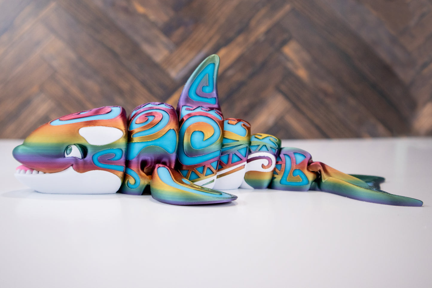 Echo the Beautiful Orca Figurine