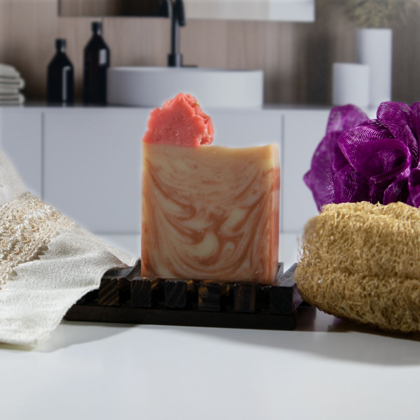 Shimmering Strawberry Bar Soap | Limited Edition
