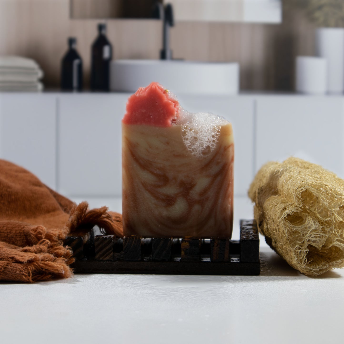 Shimmering Strawberry Bar Soap | Limited Edition