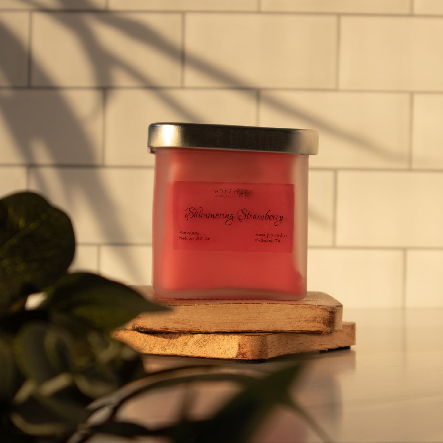 Shimmering Strawberry Candle | Limited edition