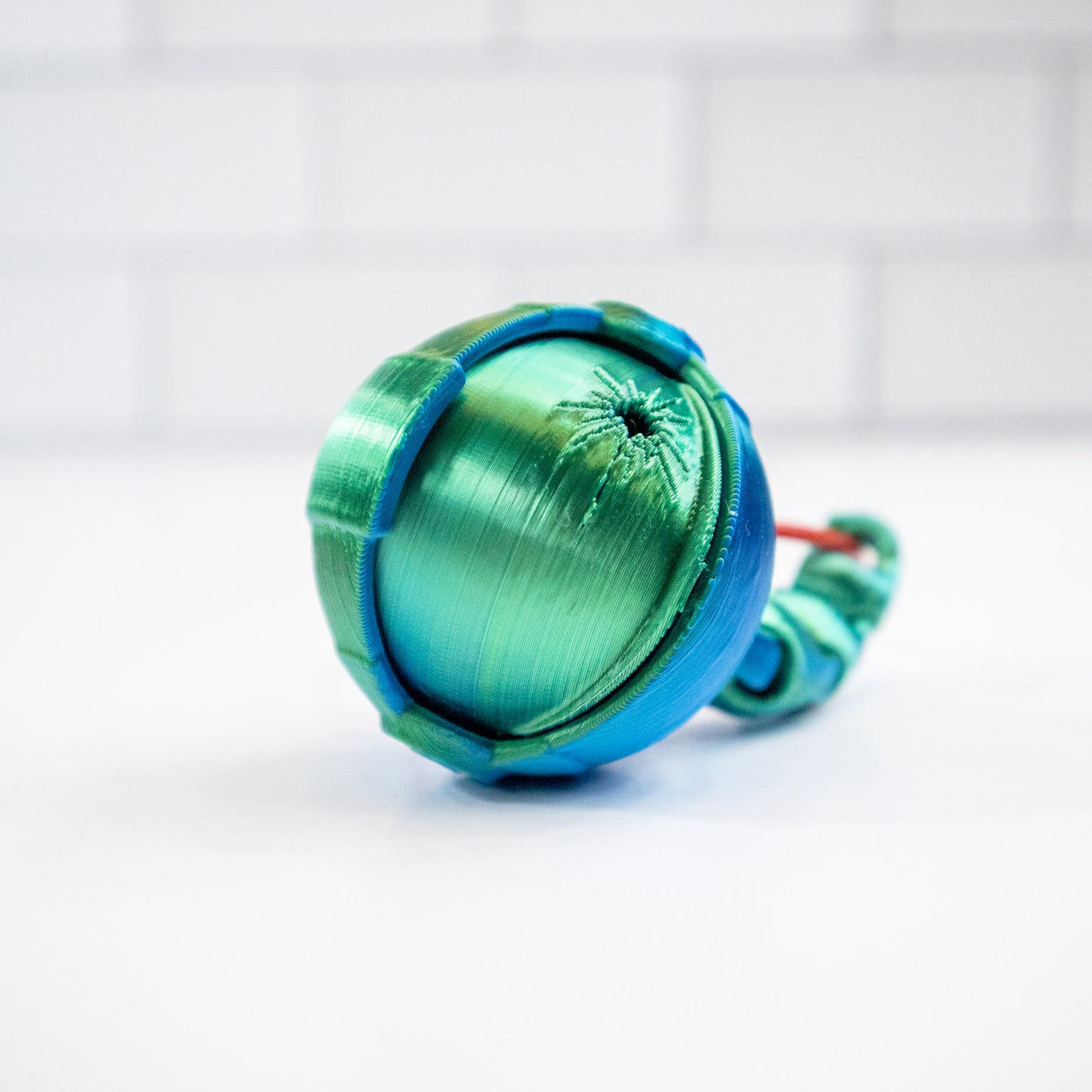 Cosmic Cadet: The Brave Skeletal Astronaut Keychain
