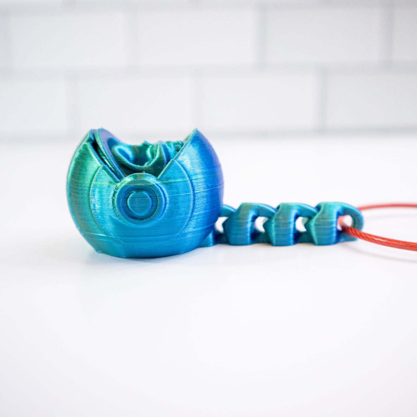 Cosmic Cadet: The Brave Skeletal Astronaut Keychain