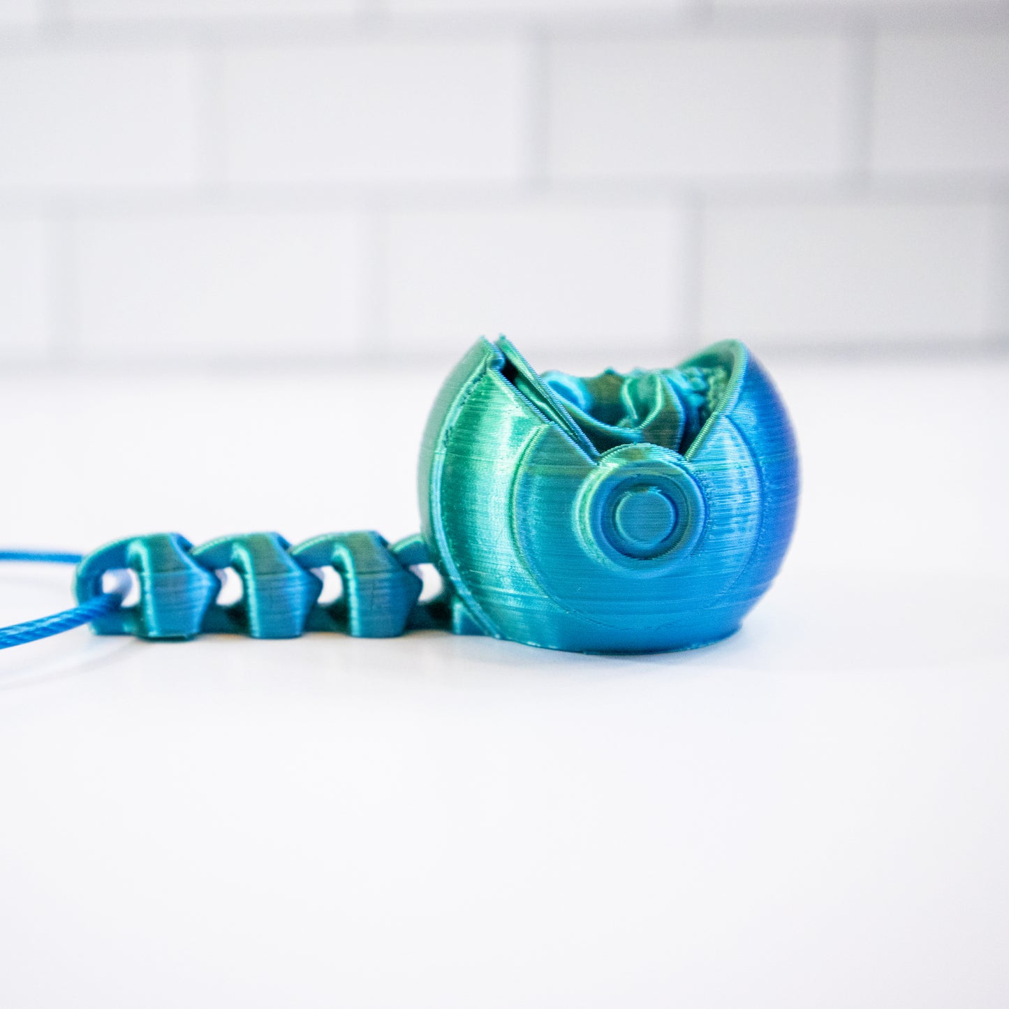 Cosmic Cadet: The Brave Skeletal Astronaut Keychain
