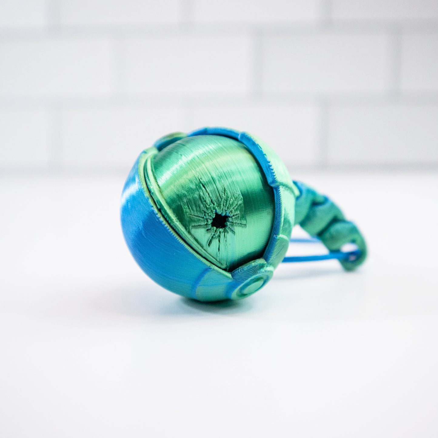 Cosmic Cadet: The Brave Skeletal Astronaut Keychain