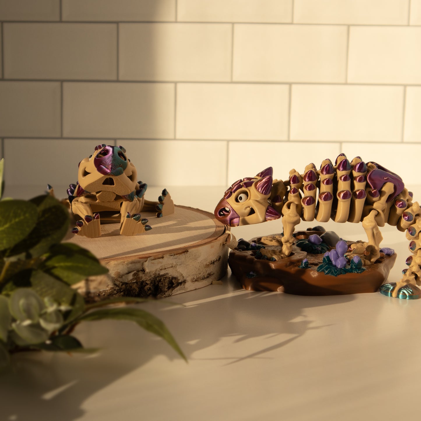 The Armored Guardian – 3D-Printed Ankylosaurus