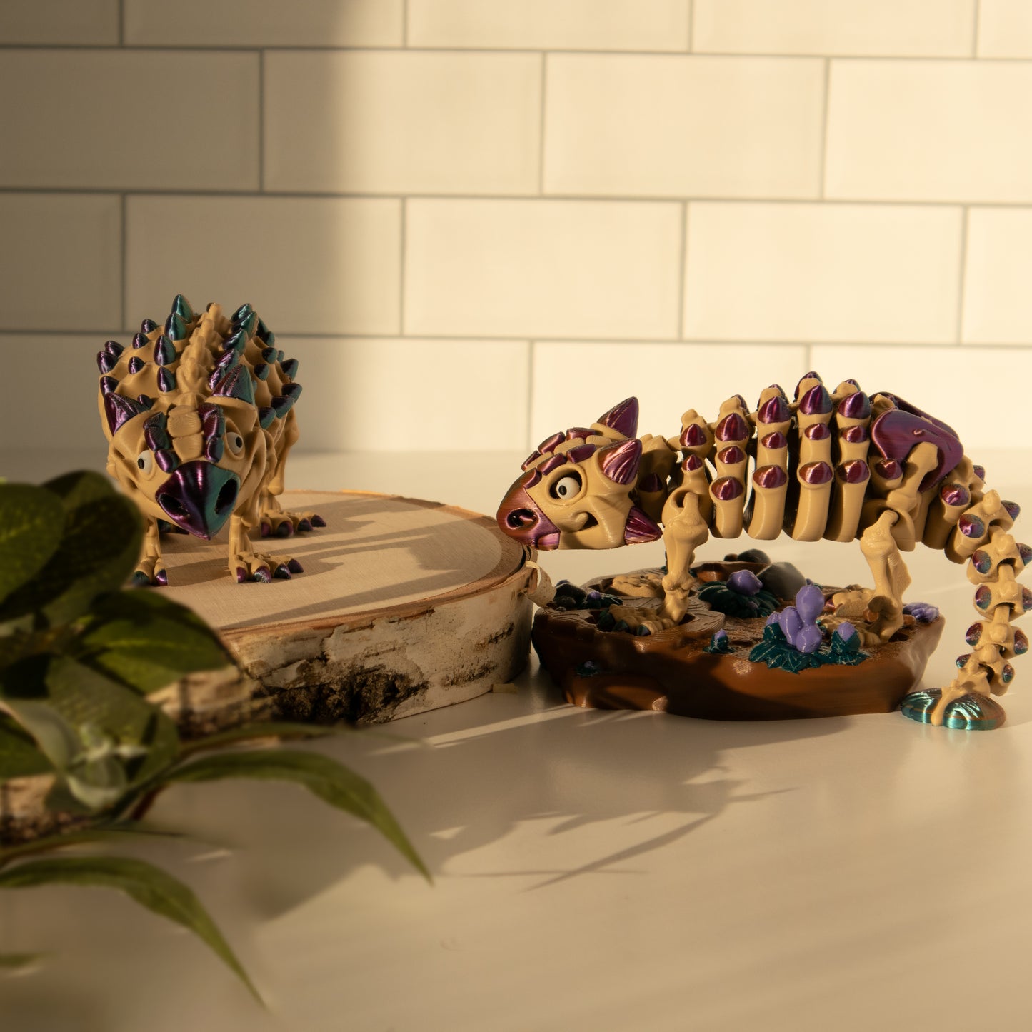 The Armored Guardian – 3D-Printed Ankylosaurus