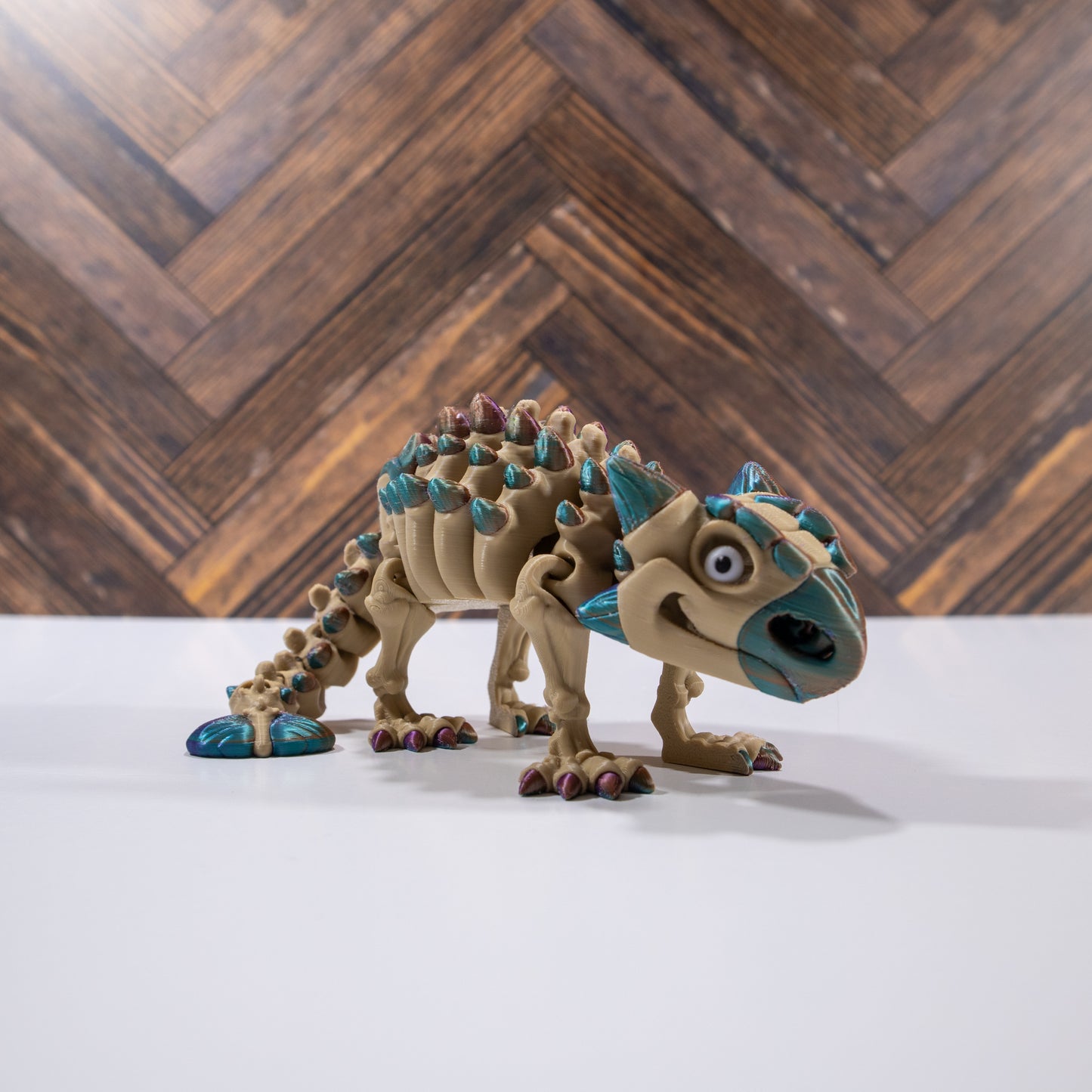The Armored Guardian – 3D-Printed Ankylosaurus