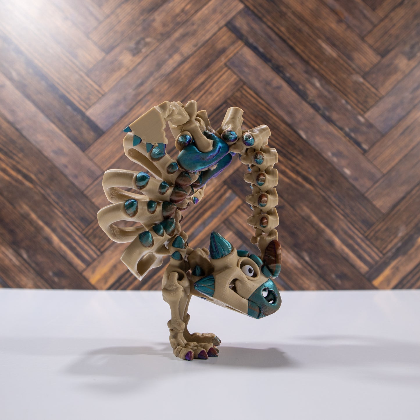 The Armored Guardian – 3D-Printed Ankylosaurus
