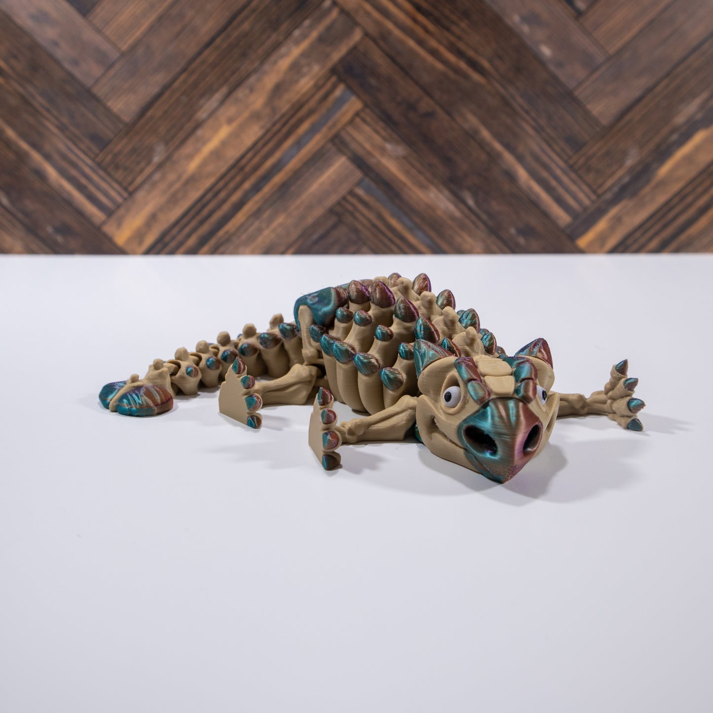 The Armored Guardian – 3D-Printed Ankylosaurus