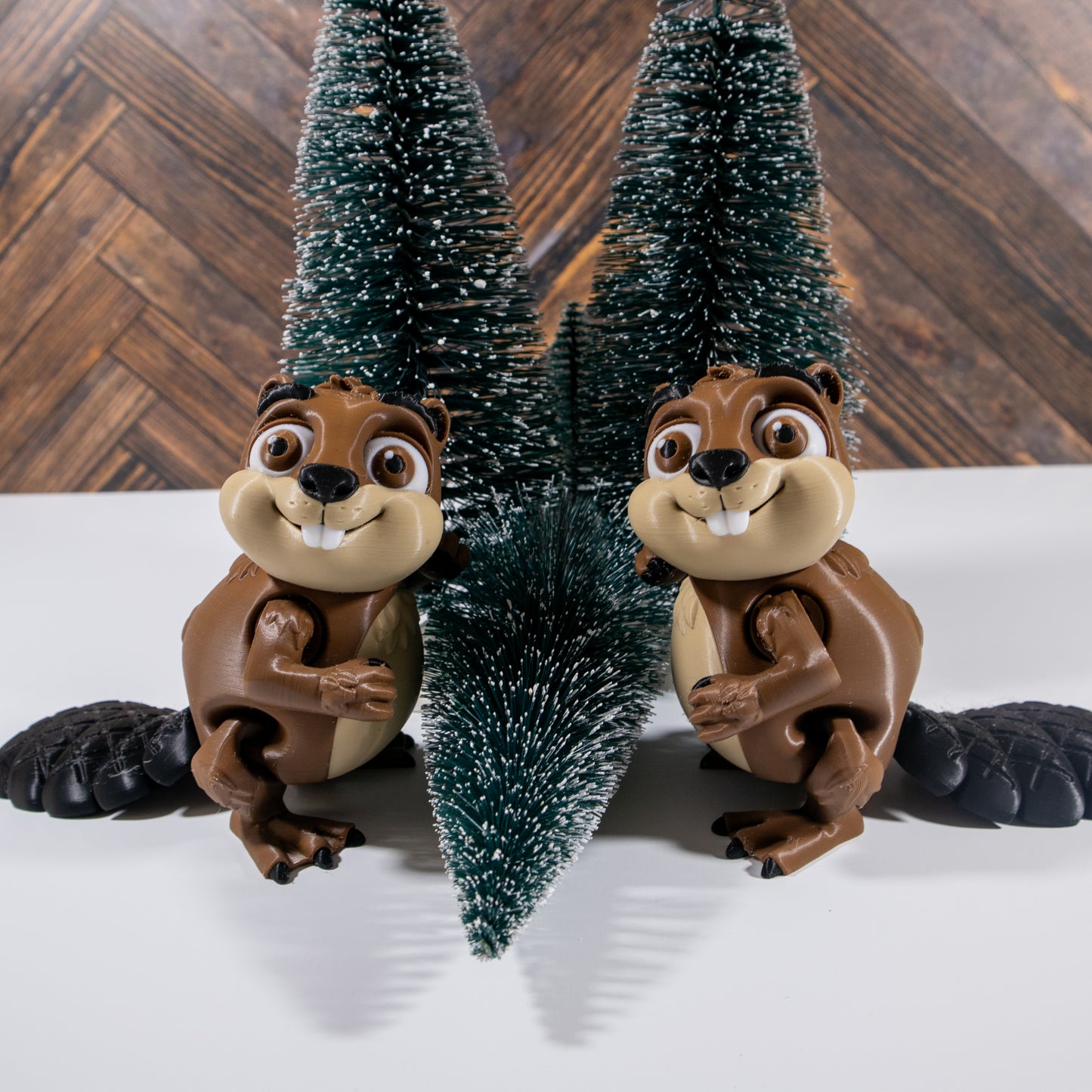 Happy Little Beaver – 3D-Printed Articulating Companion
