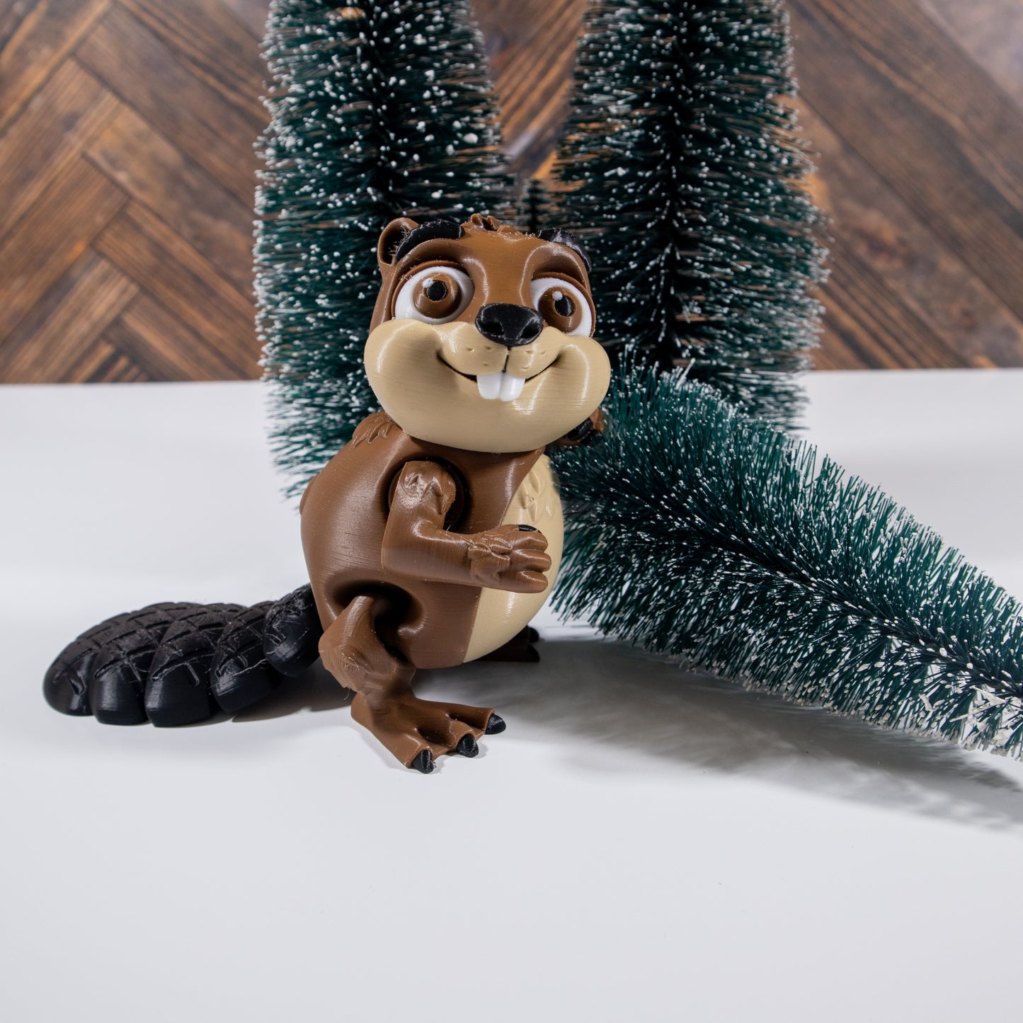 Happy Little Beaver – 3D-Printed Articulating Companion