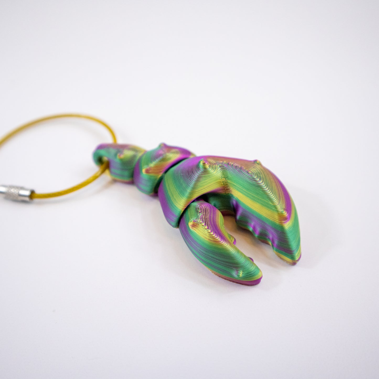 The Key Kraken: Articulated Claw Keychain