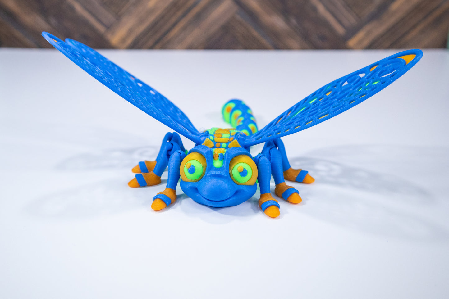 Whisper Wings: The Enchanted Articulating Dragonfly