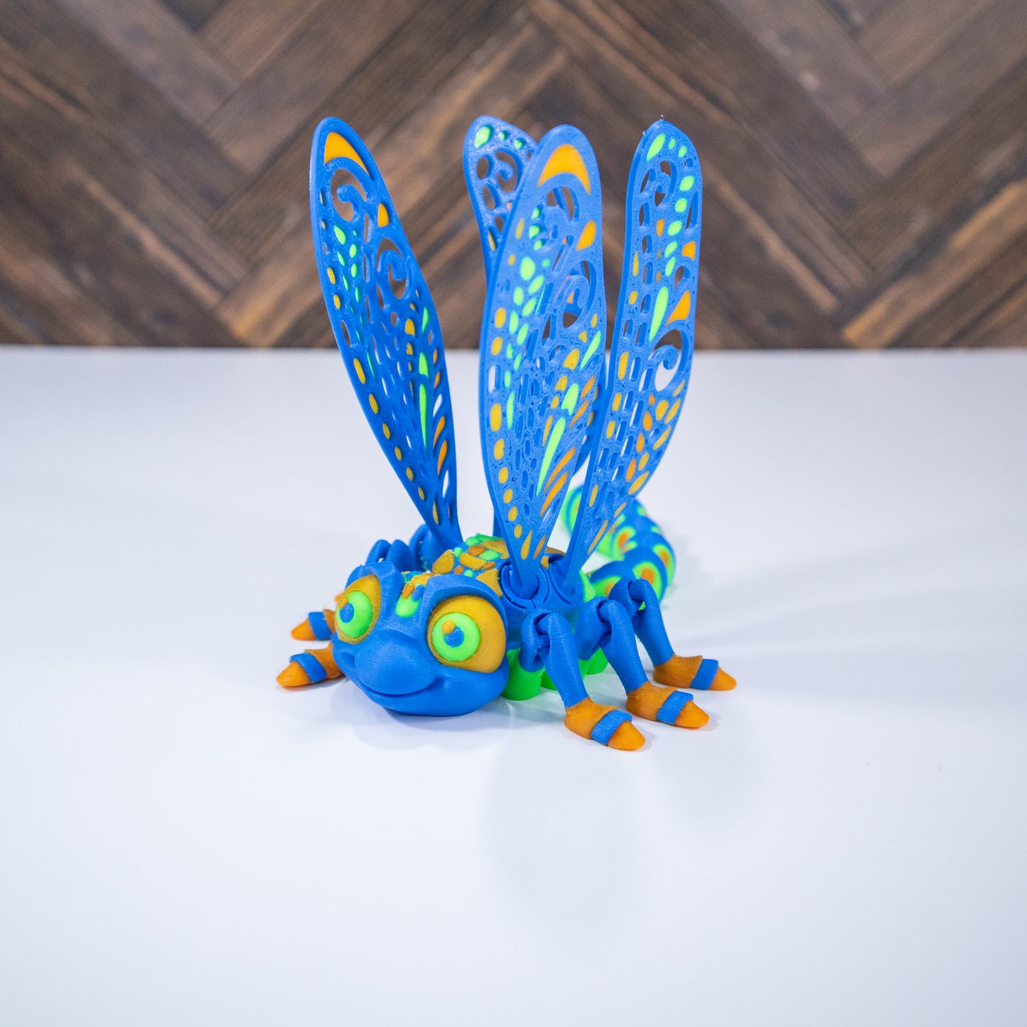 Whisper Wings: The Enchanted Articulating Dragonfly