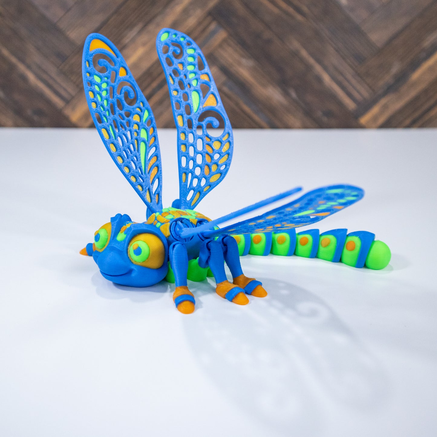 Whisper Wings: The Enchanted Articulating Dragonfly