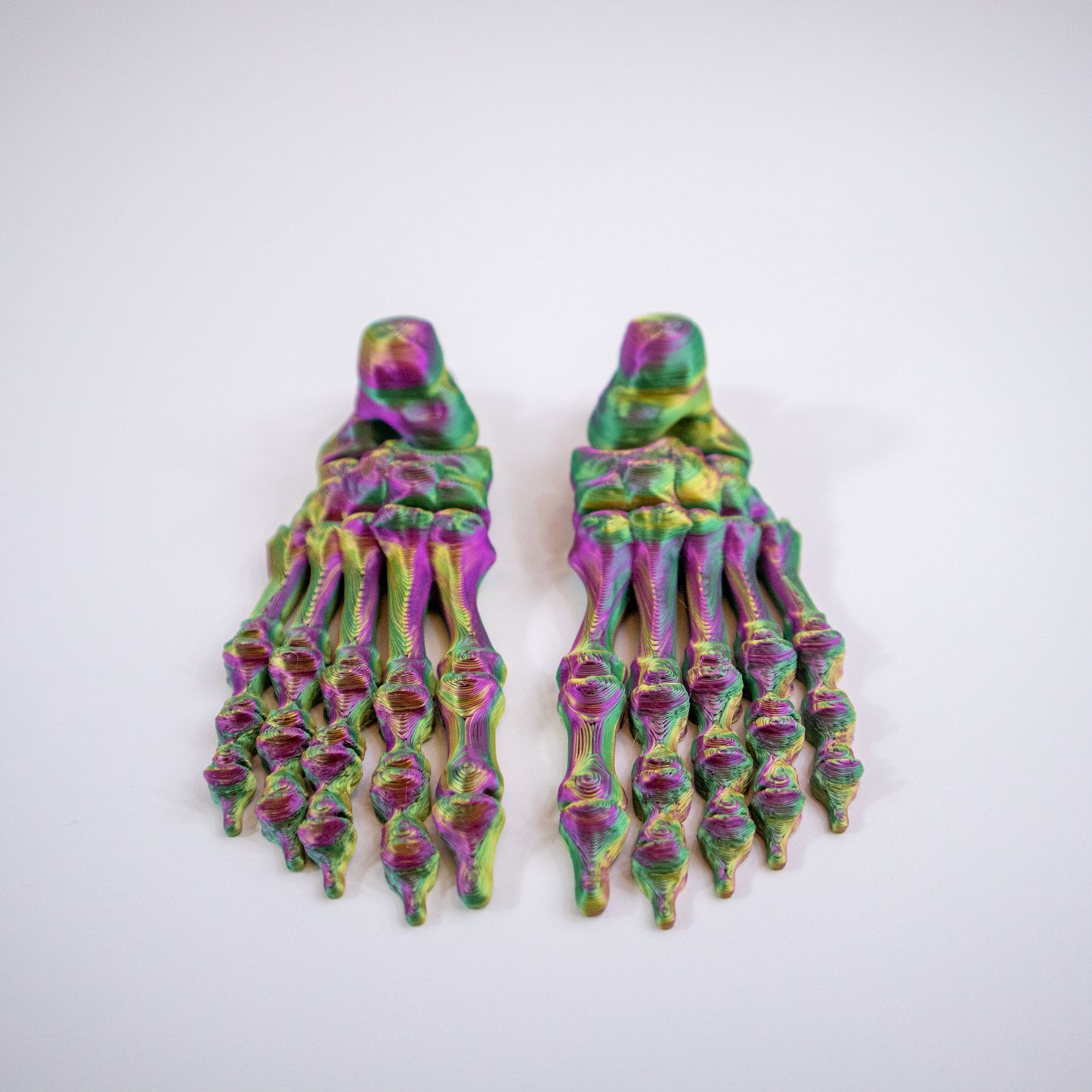 Fleet Feet: Articulating Foot Keychain