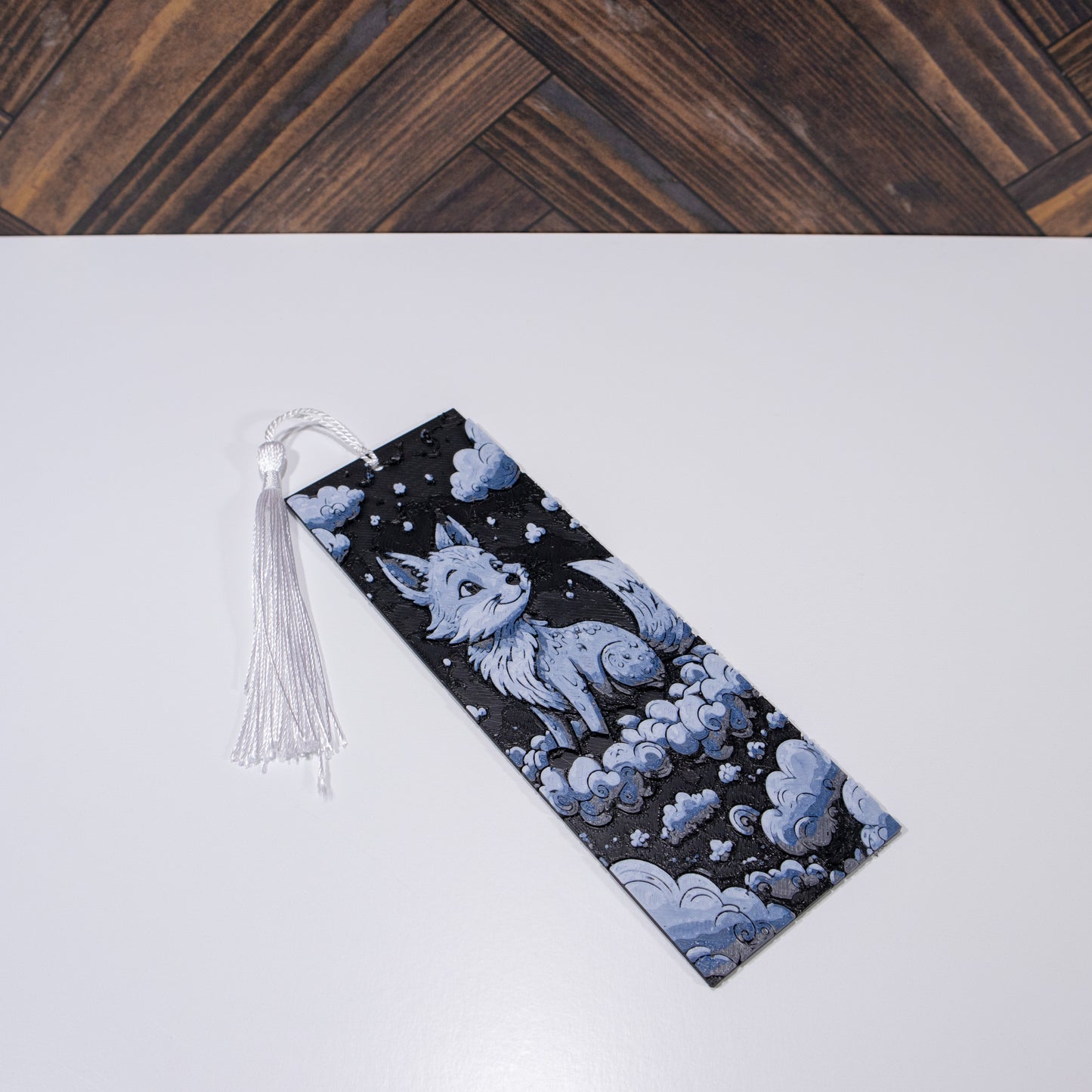 Fox Among the Clouds – 3D Printed Bookmark