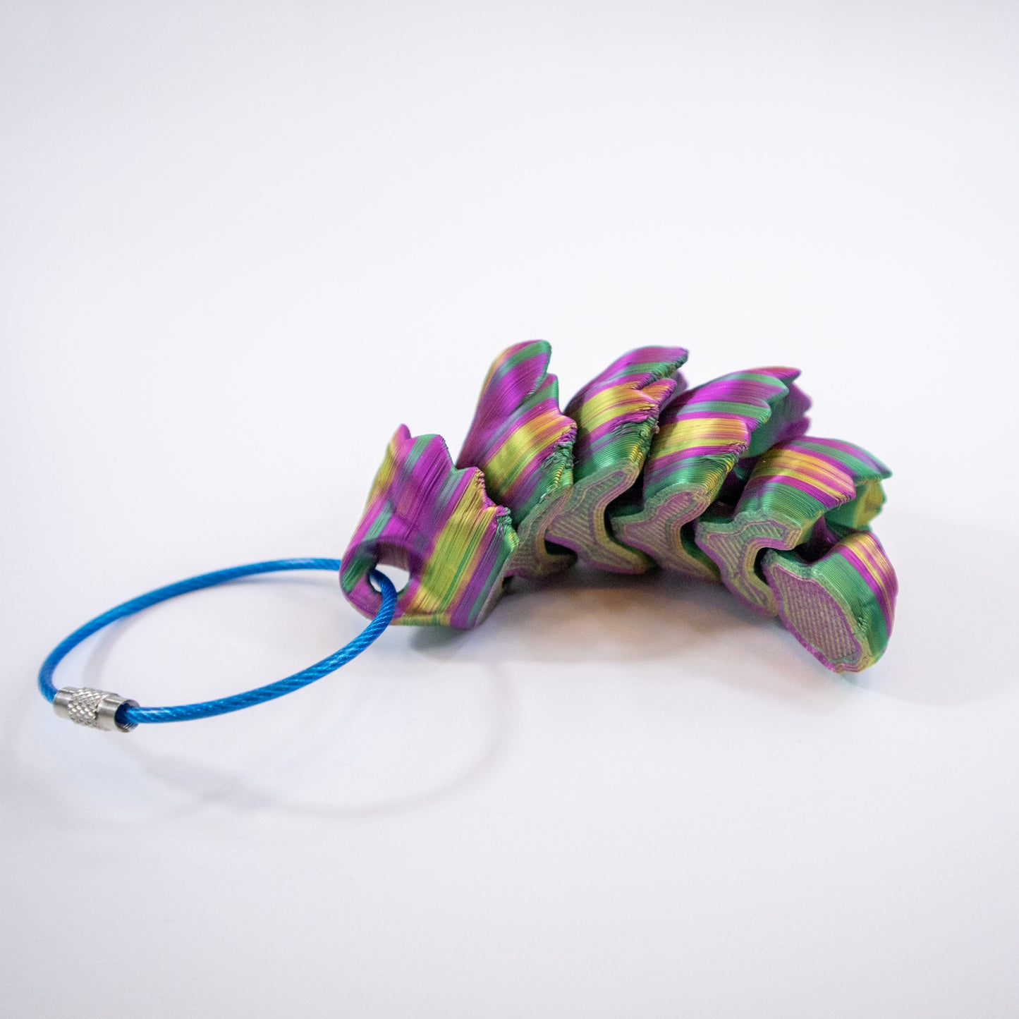 Fox's Flicker: Fox Tail Keychain