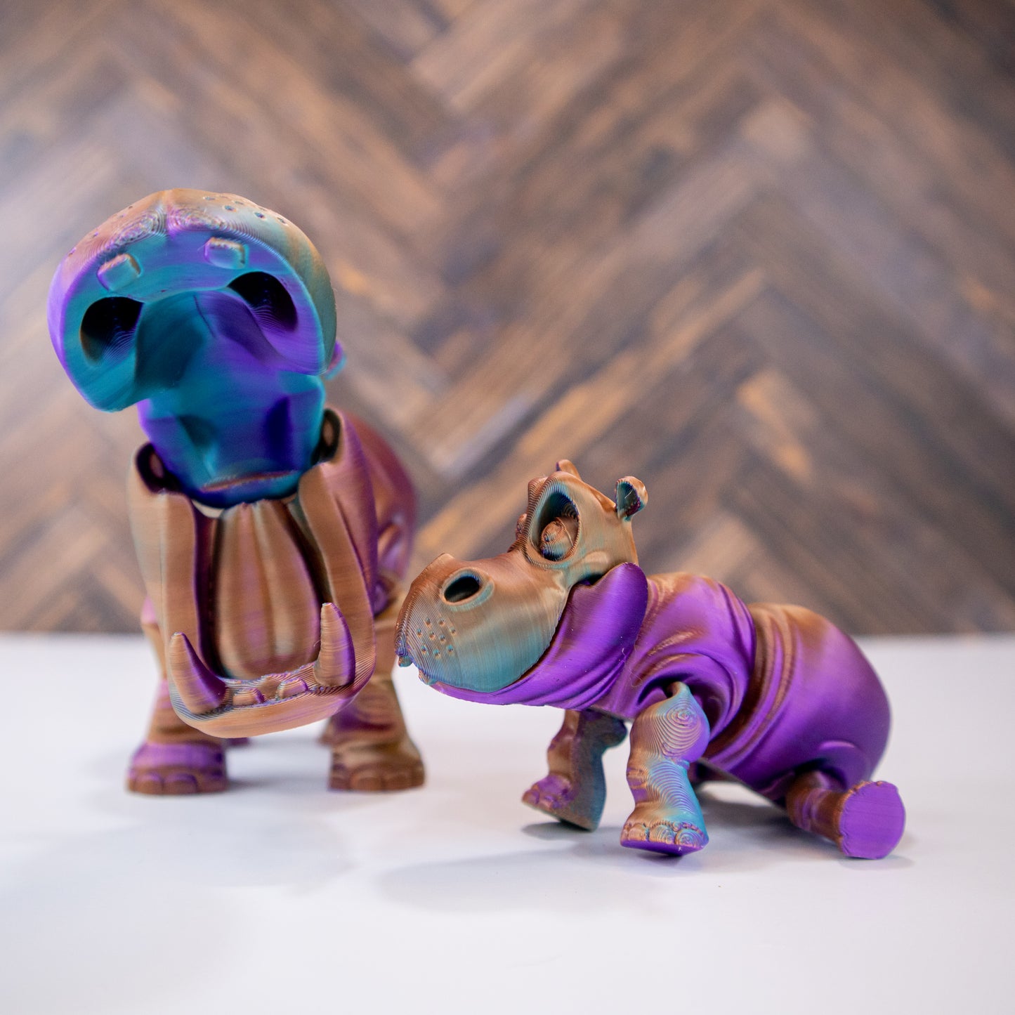 Chunky Hippo Charm