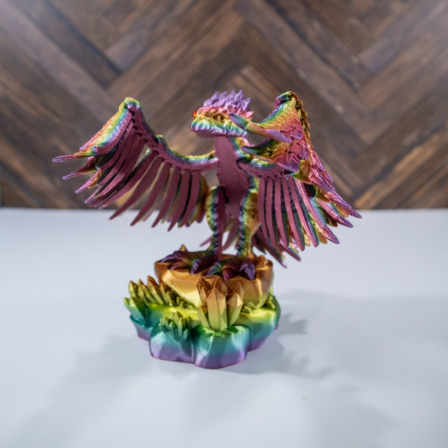Eternal Ember Phoenix with stand