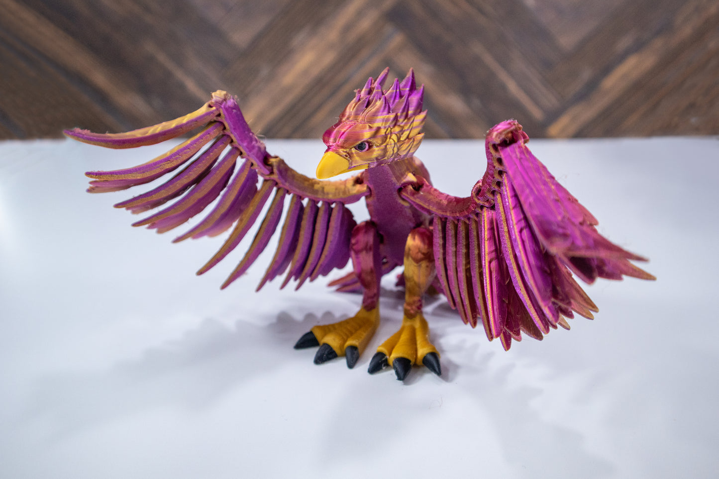Eternal Ember Phoenix with stand