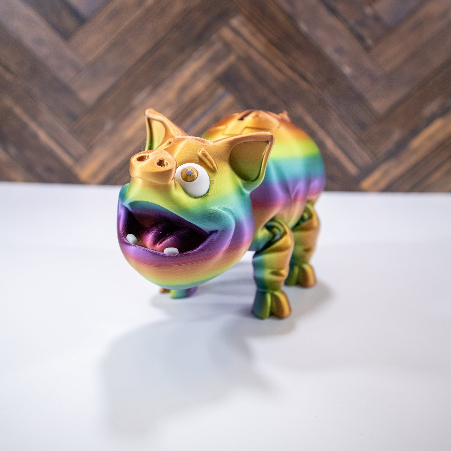 Rainbow Reserve: Your Vibrant Coin Vault: Piggy Bank
