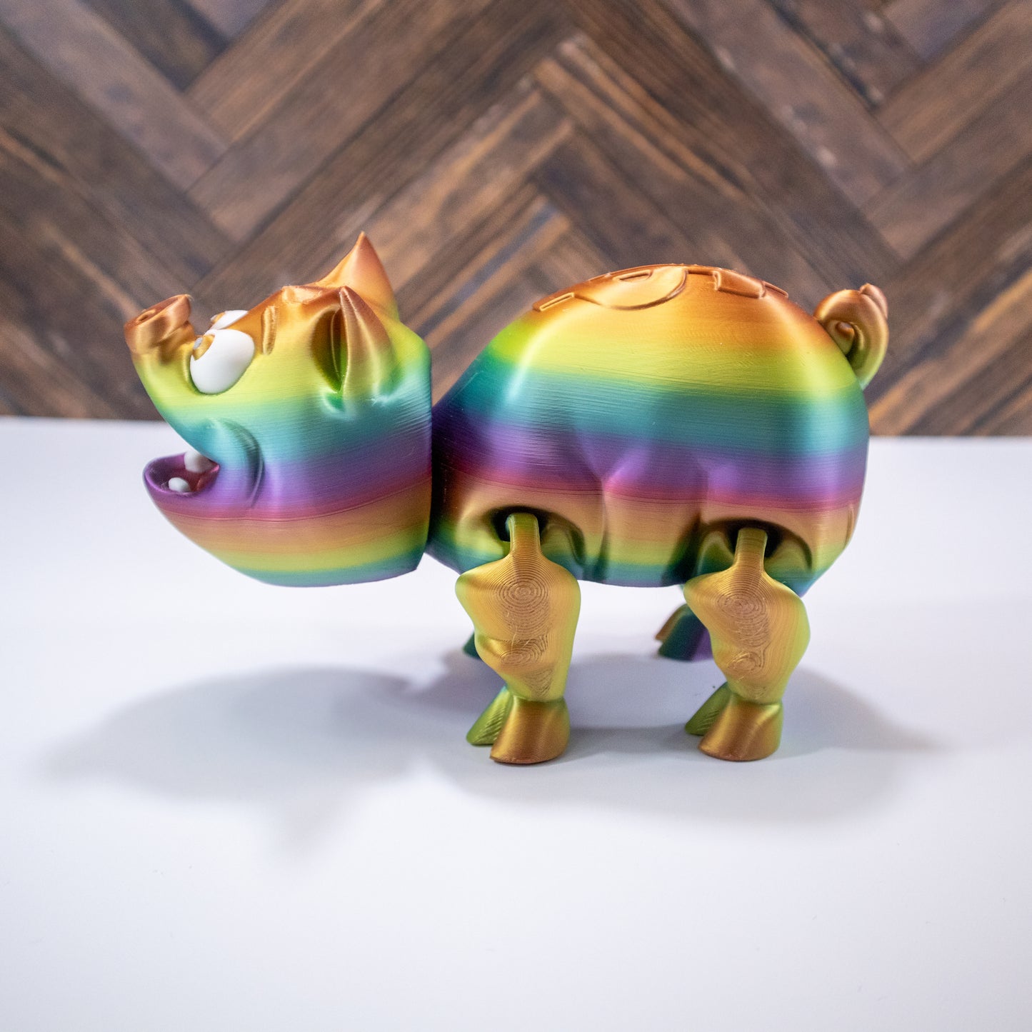 Rainbow Reserve: Your Vibrant Coin Vault: Piggy Bank