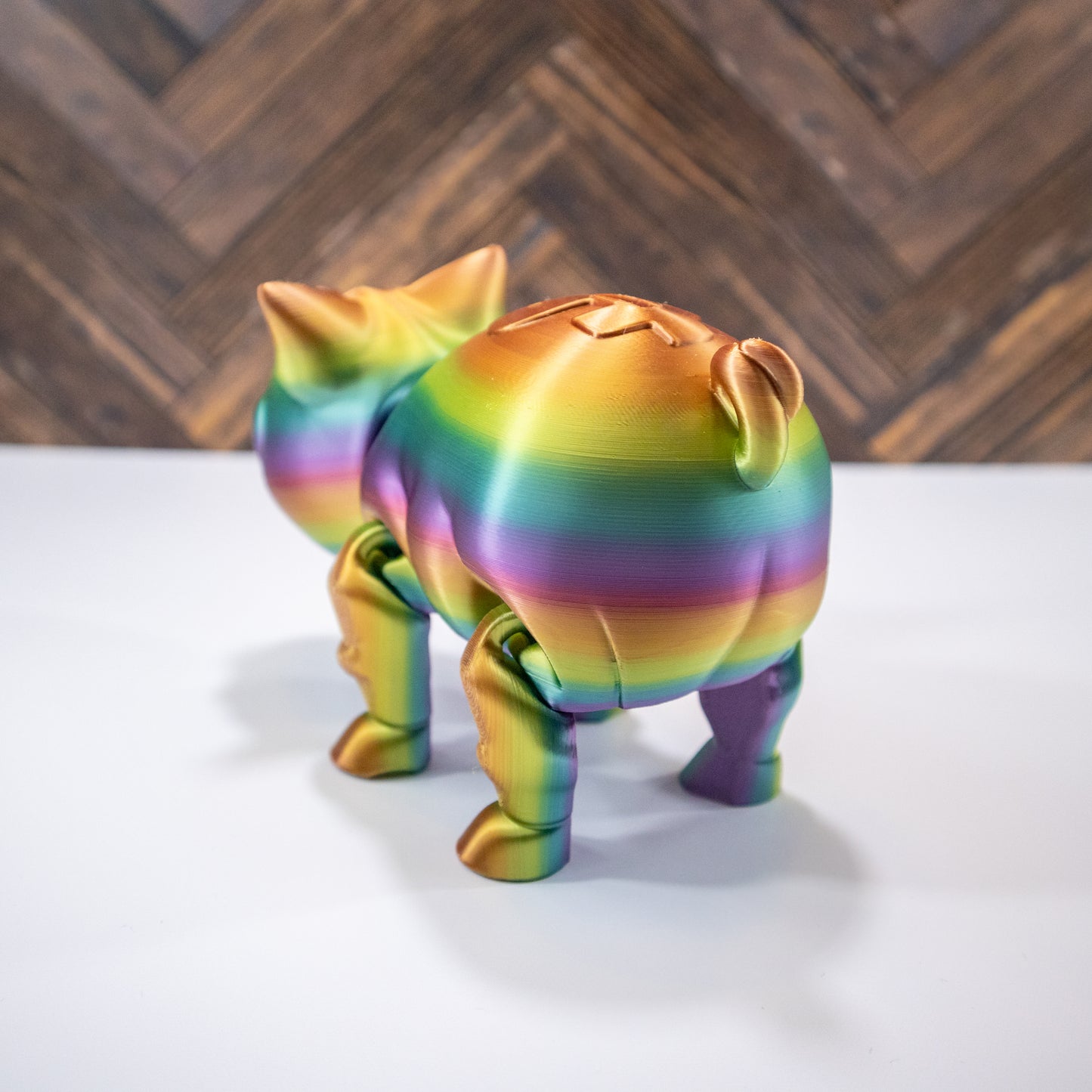 Rainbow Reserve: Your Vibrant Coin Vault: Piggy Bank