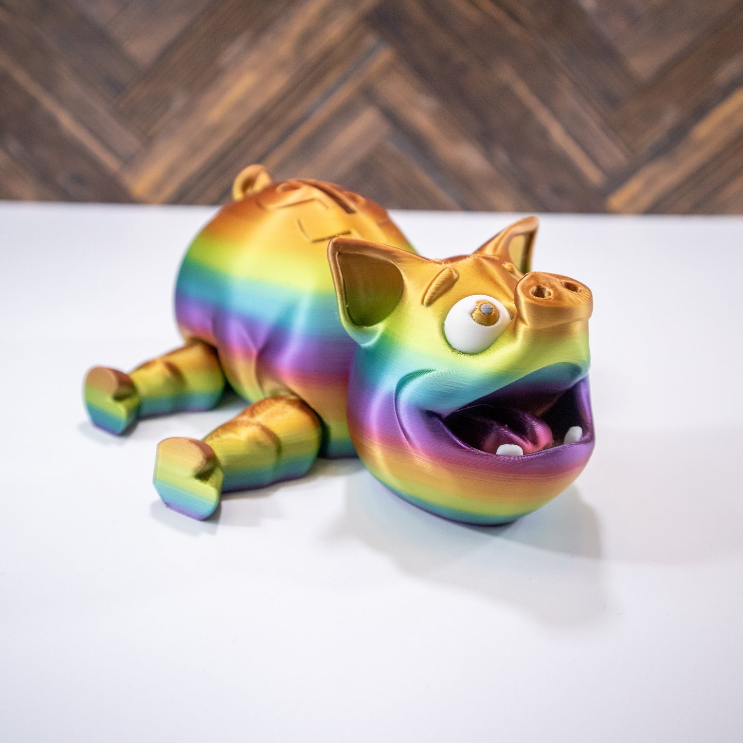 Rainbow Reserve: Your Vibrant Coin Vault: Piggy Bank
