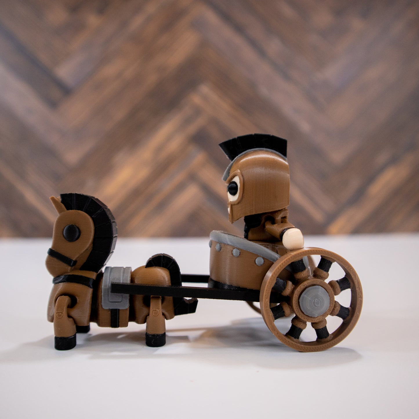 Heroic Tales: Mini Soldier with Horse and Chariot