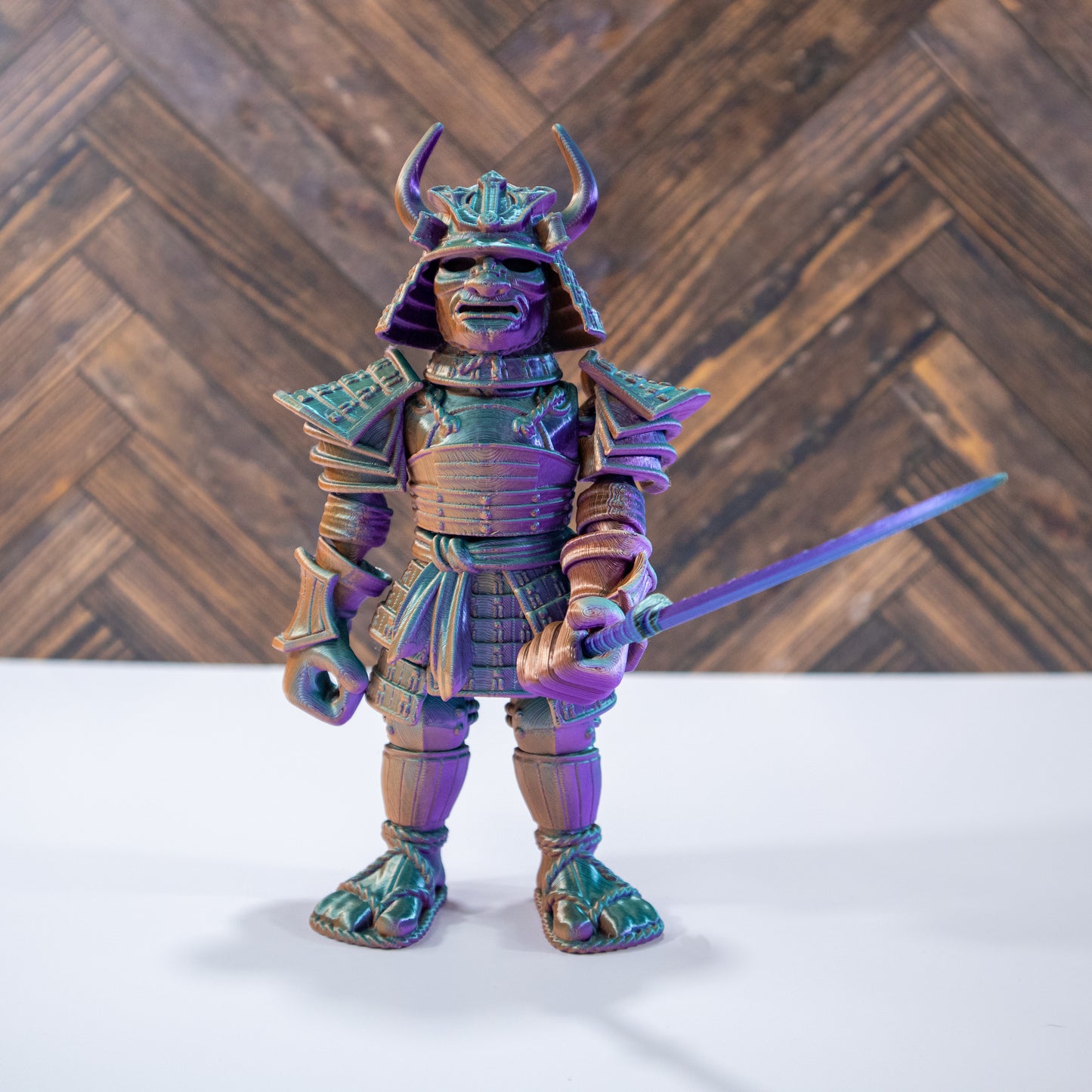 Honorable Guardian Samurai: A Watchful Presence