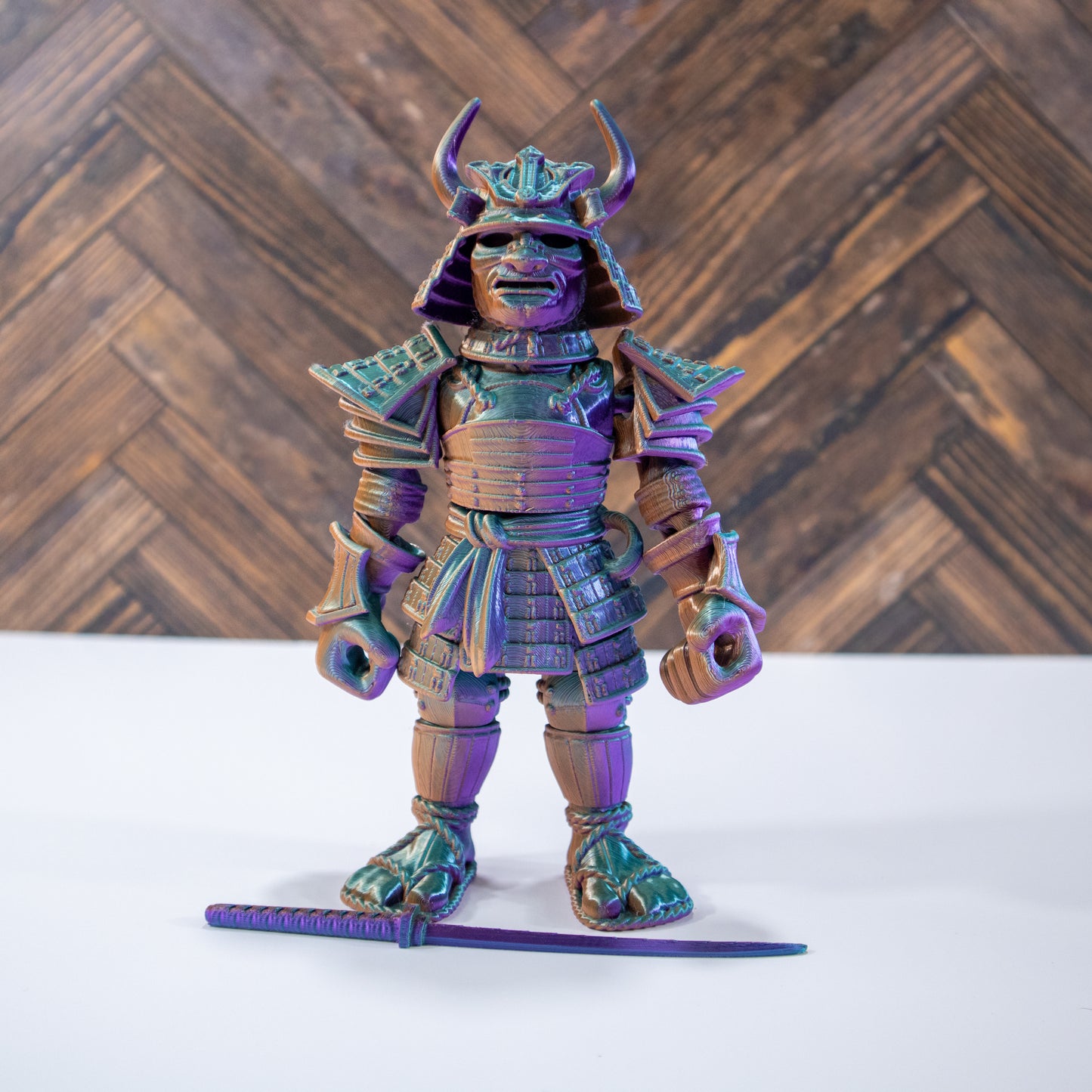 Honorable Guardian Samurai: A Watchful Presence