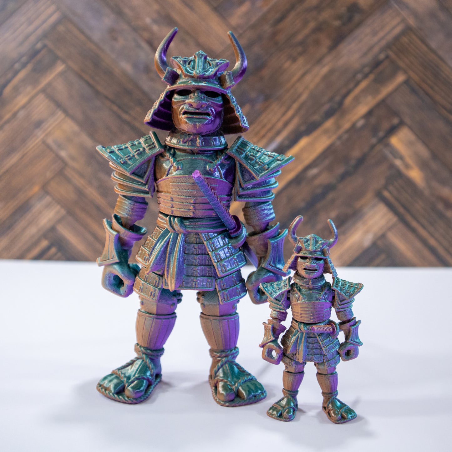 Honorable Guardian Samurai: A Watchful Presence