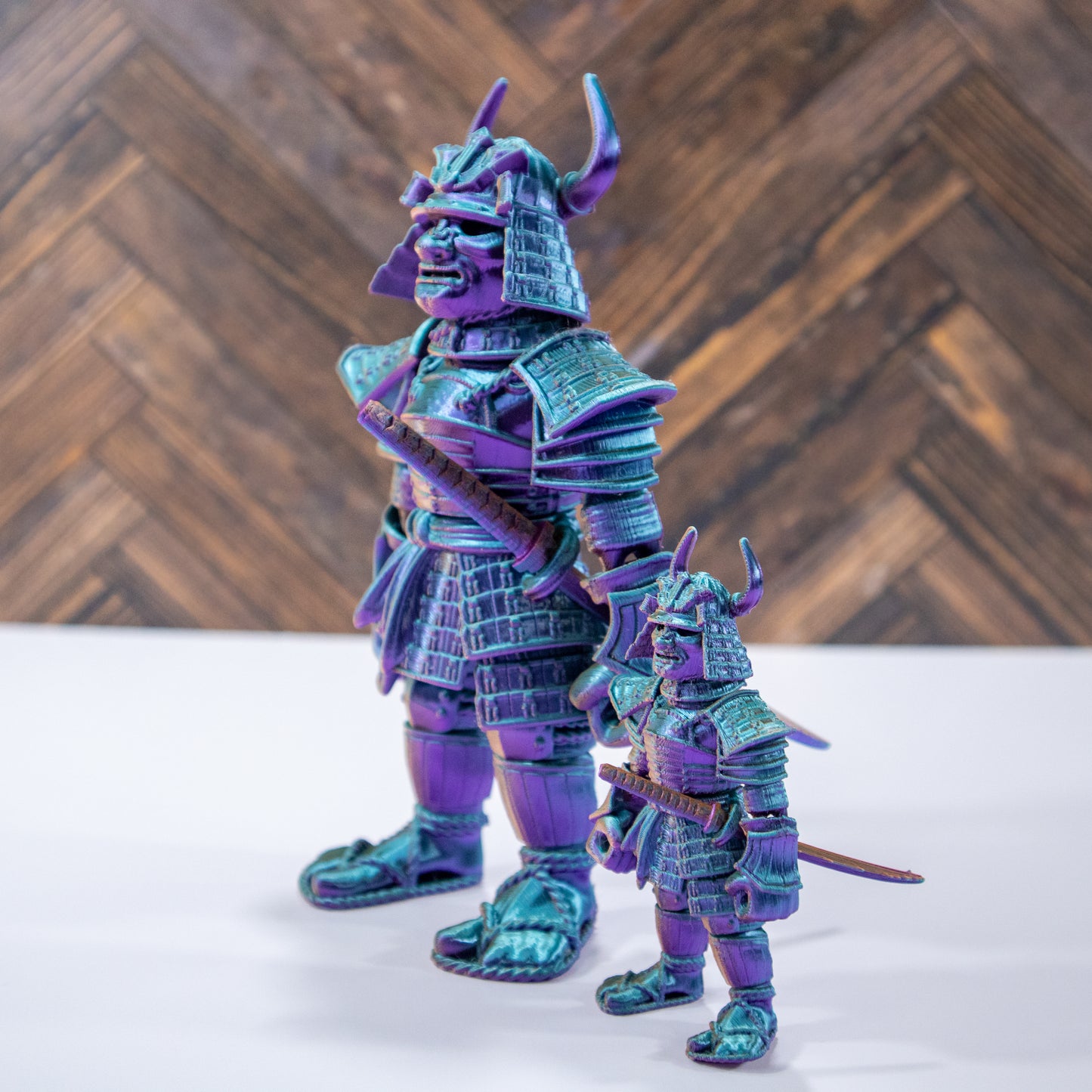 Honorable Guardian Samurai: A Watchful Presence