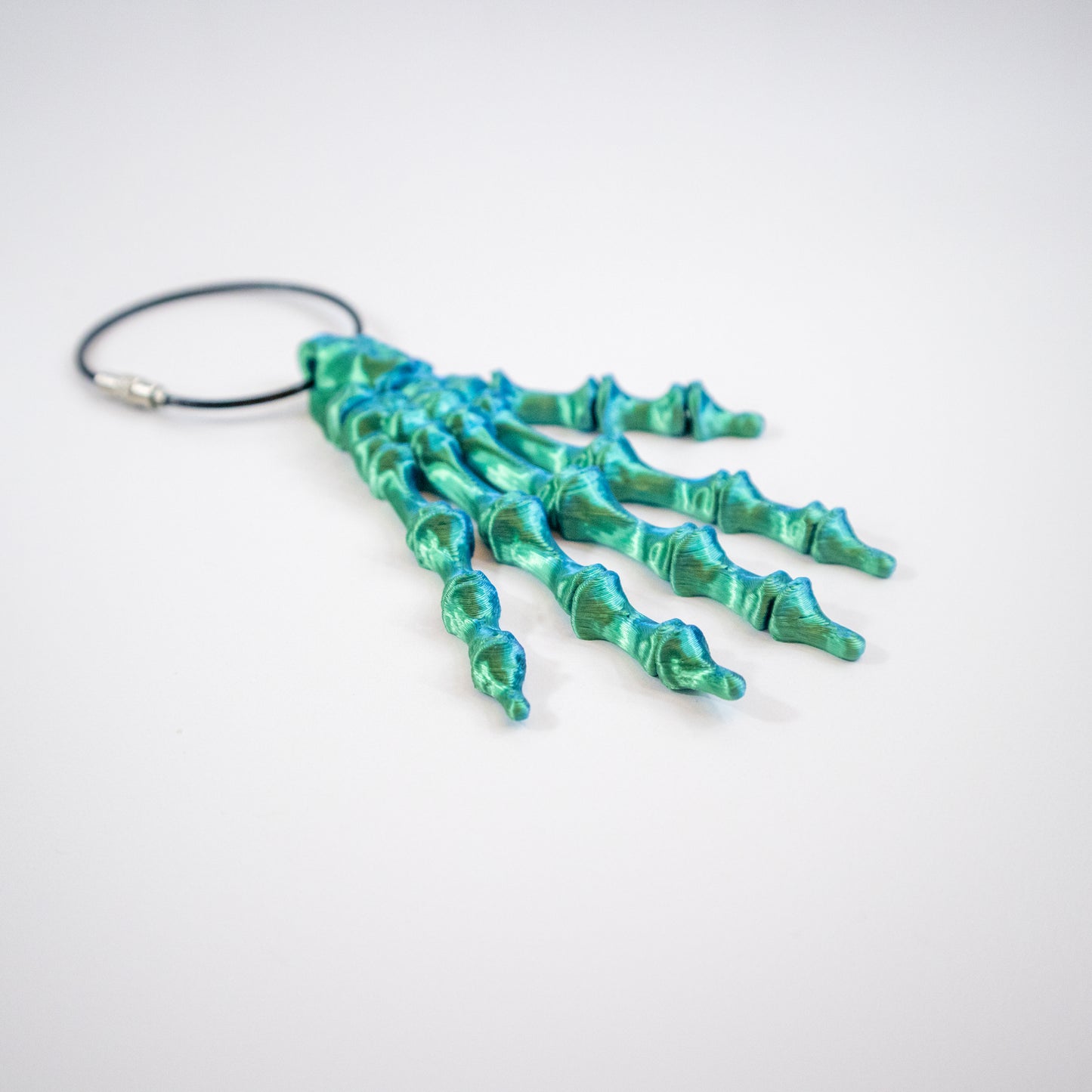Skeleton Flexi Hand Keychain