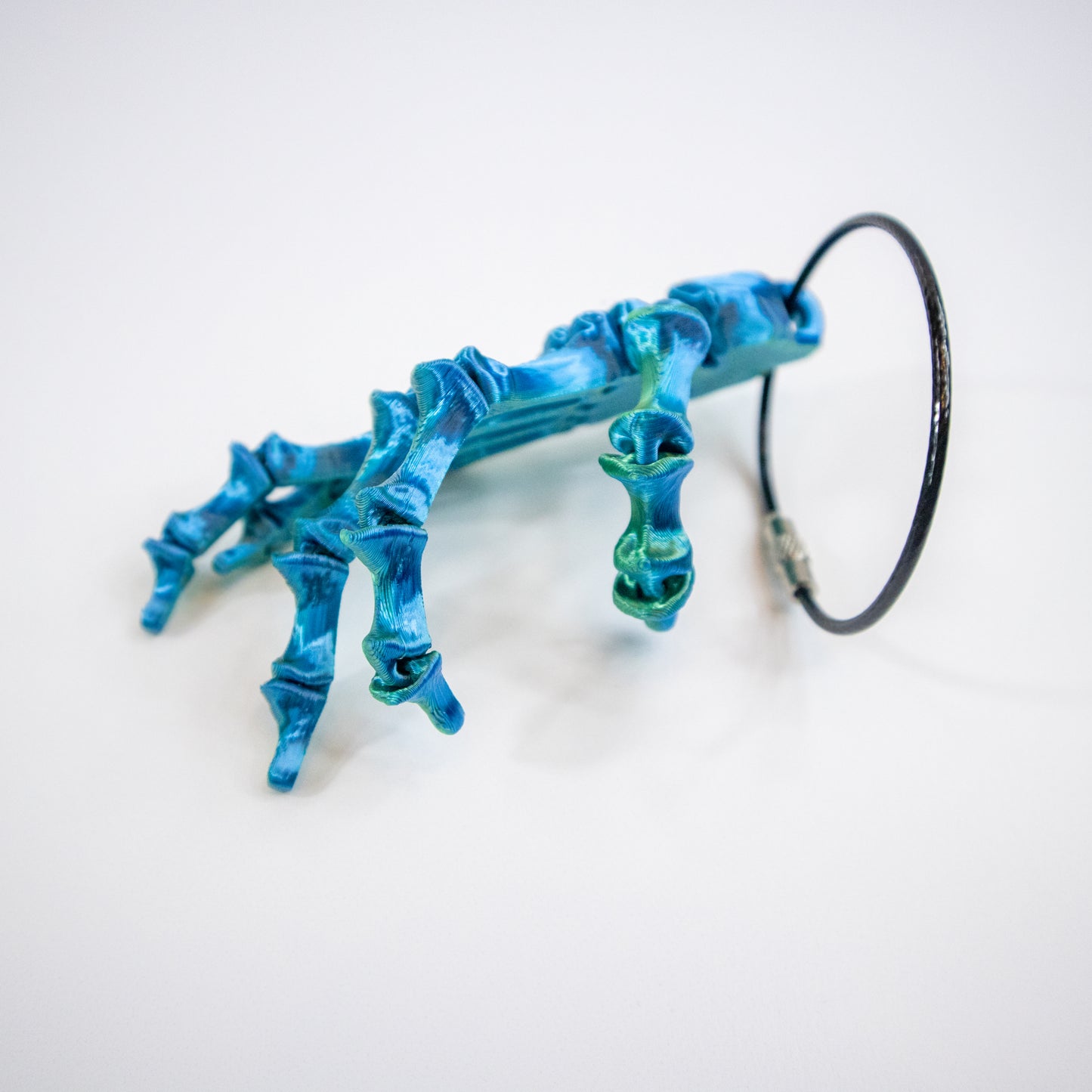 Skeleton Flexi Hand Keychain