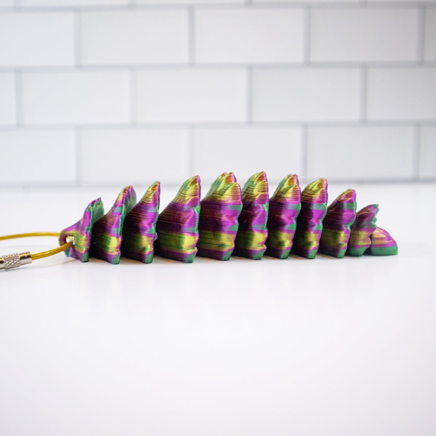 Acorn Wrangler: The Curious Squirrel Tail Fob