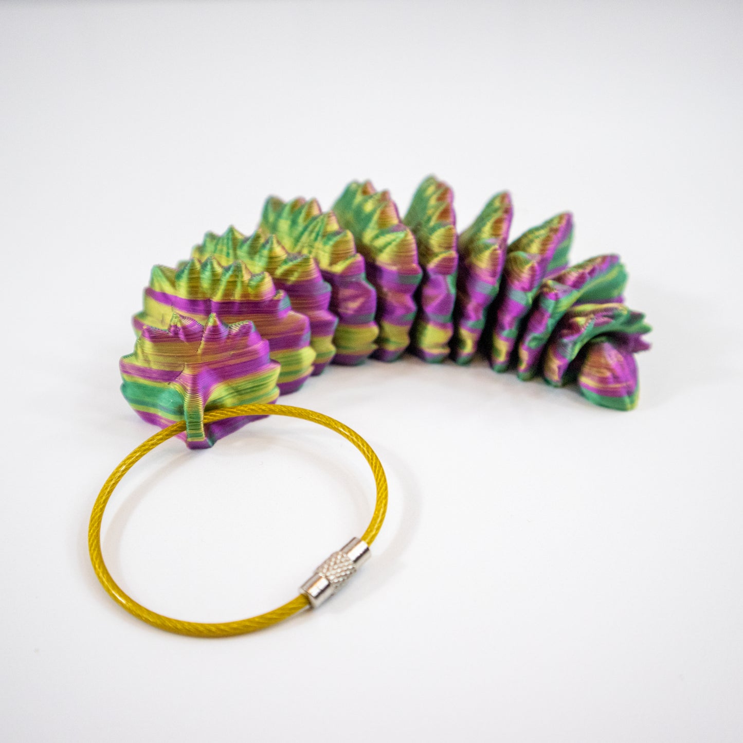 Acorn Wrangler: The Curious Squirrel Tail Fob