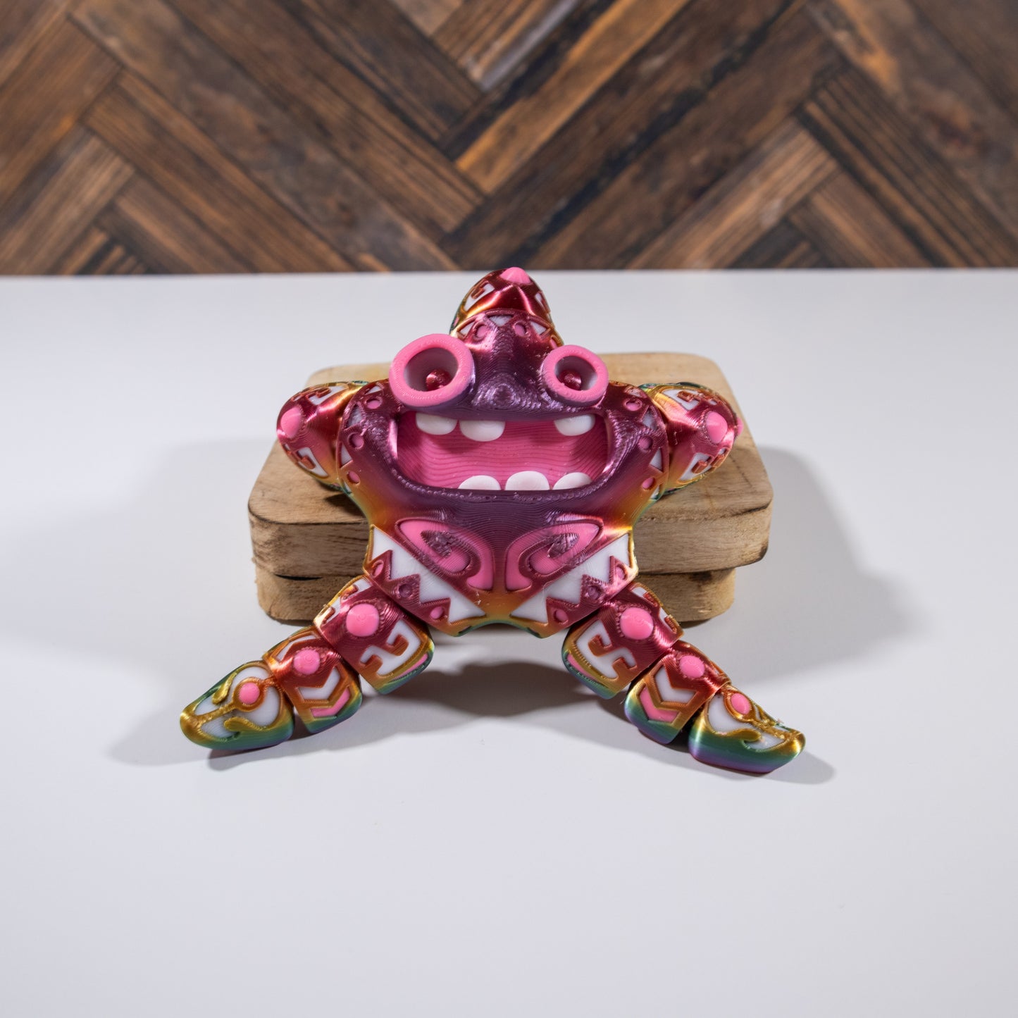 Smiling Rebel – Articulating Tattooed Starfish Figurine