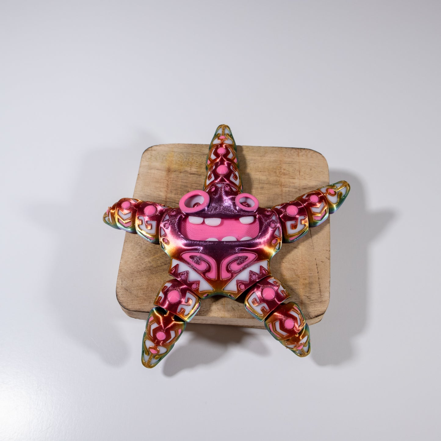 Smiling Rebel – Articulating Tattooed Starfish Figurine