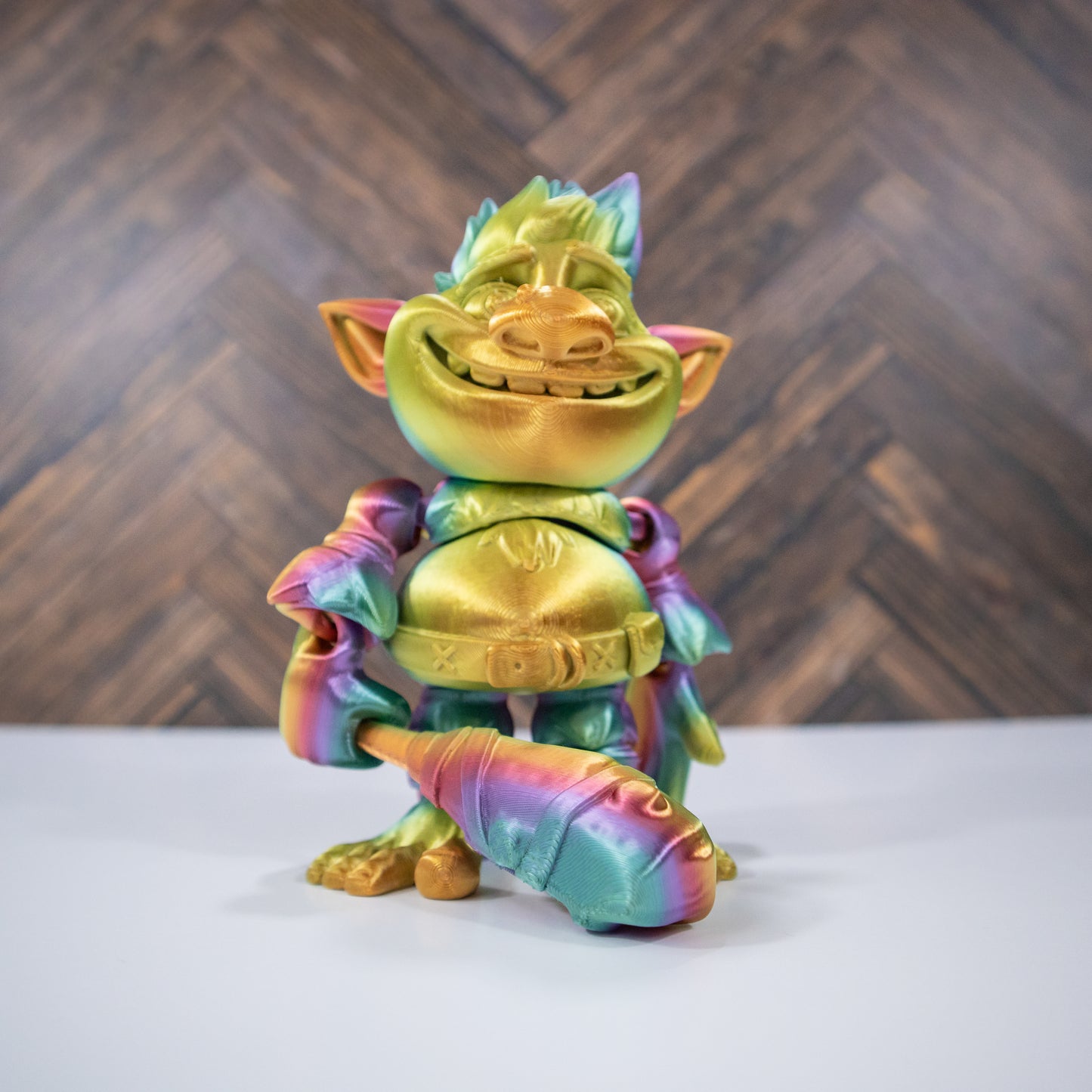 Whimsical Watcher: The Troll with a Club