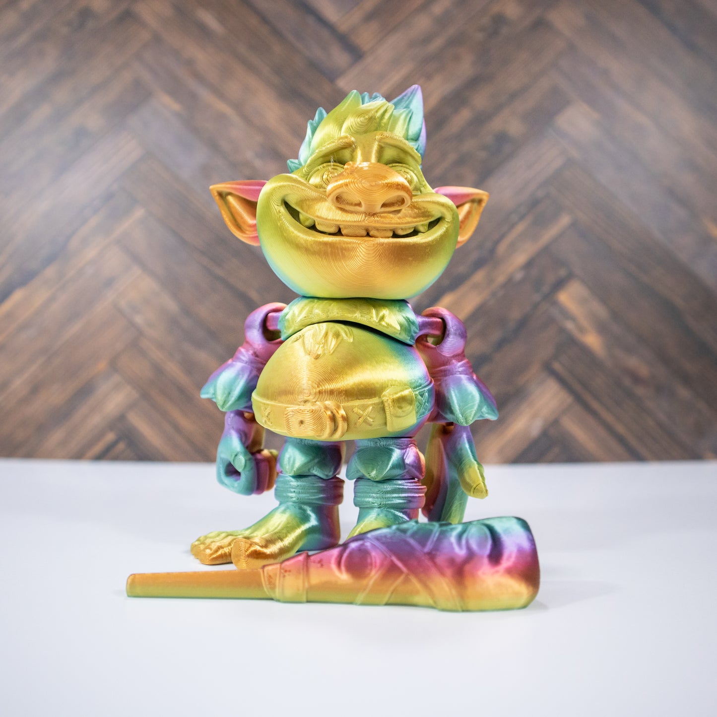Whimsical Watcher: The Troll with a Club