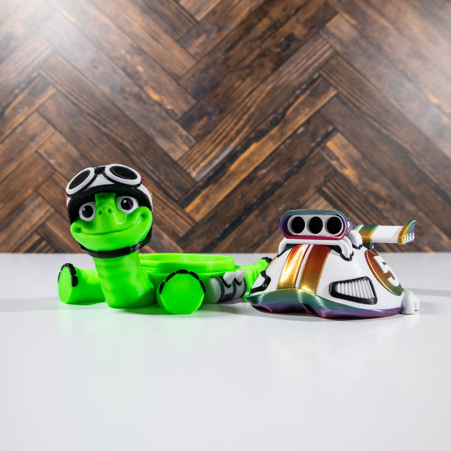 Articulating 3D-Printed Turtle Collection - Slow & Steady or Fast & Fearless?